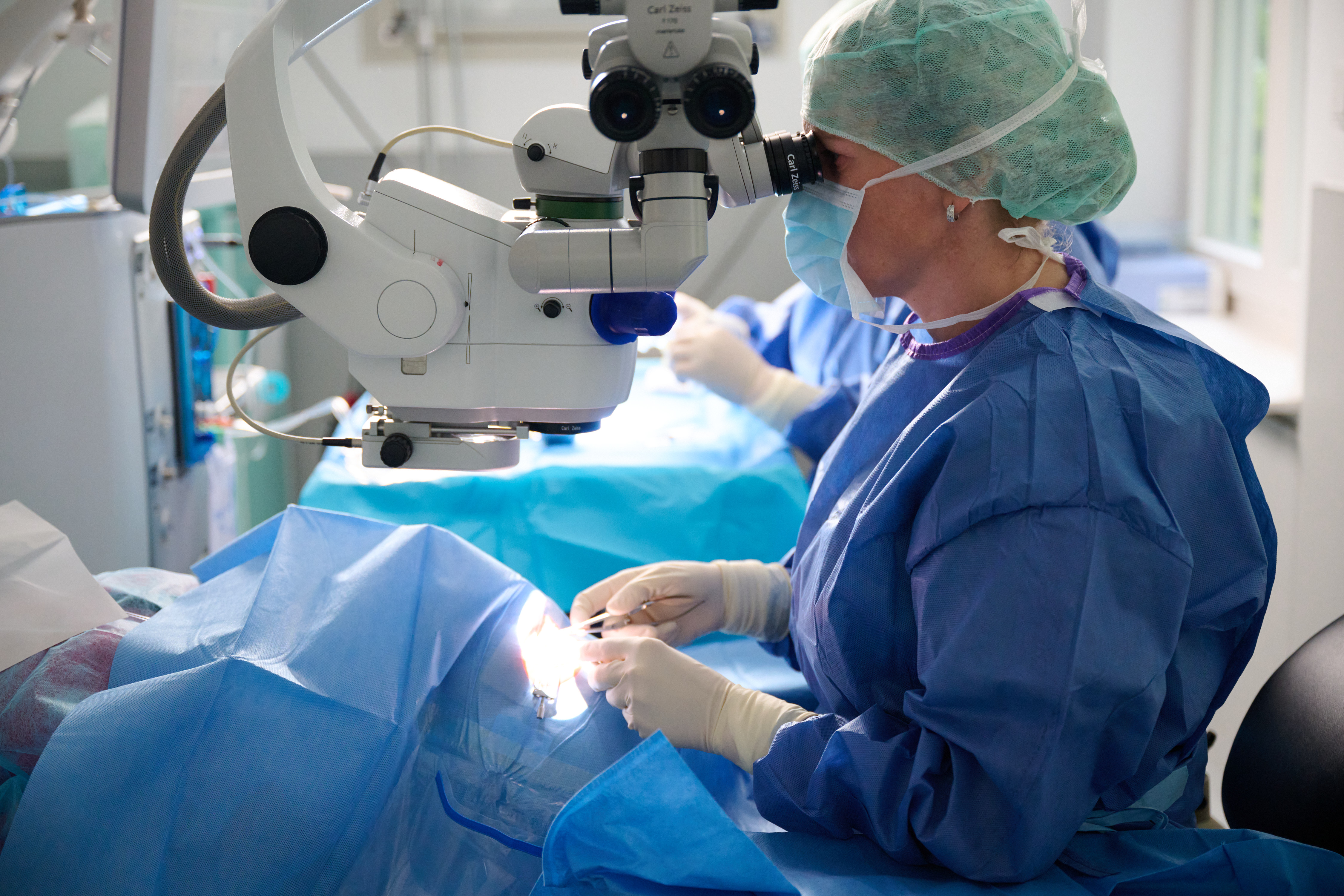 Augenoperation in der Klinik Manhagen