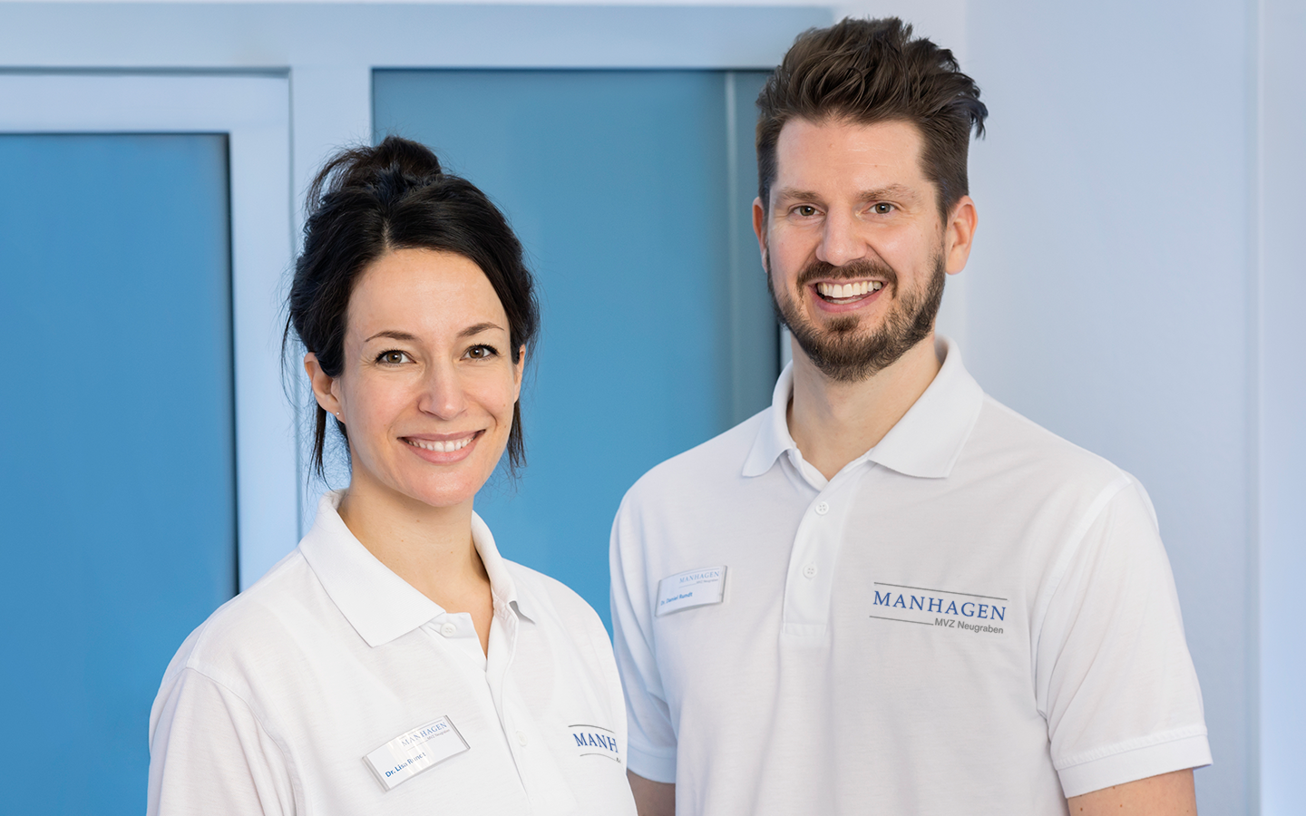 Dr. Lisa Rundt und Dr. Daniel Rundt im MVZ Neugraben